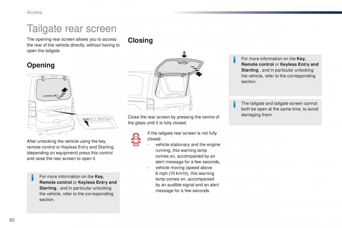 Peugeot Traveller owners manual / page 84