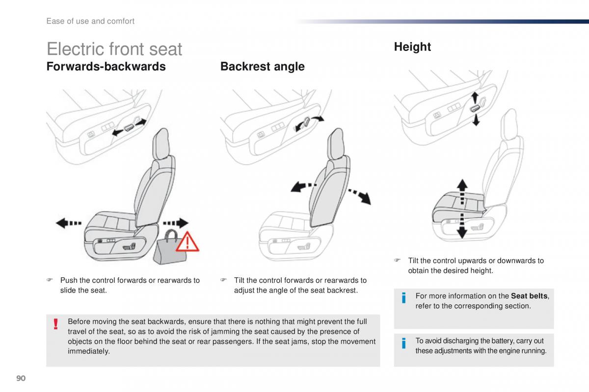 Peugeot Traveller owners manual / page 92