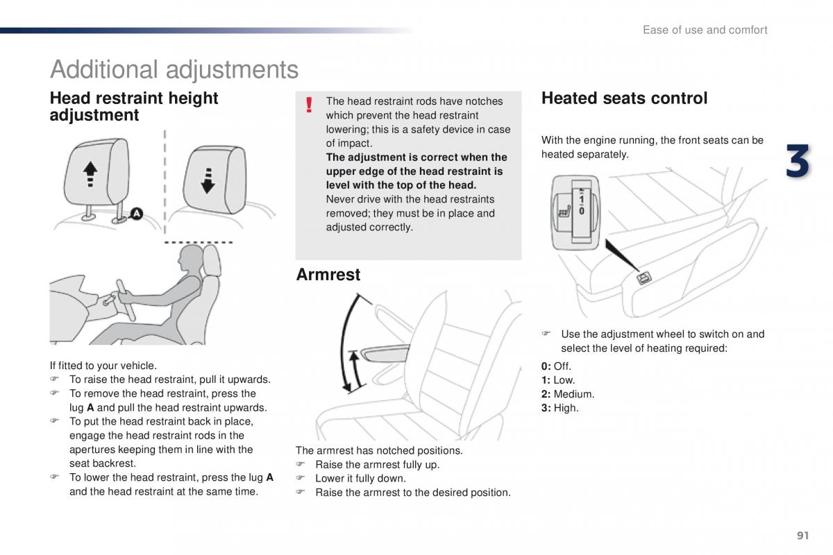 Peugeot Traveller owners manual / page 93