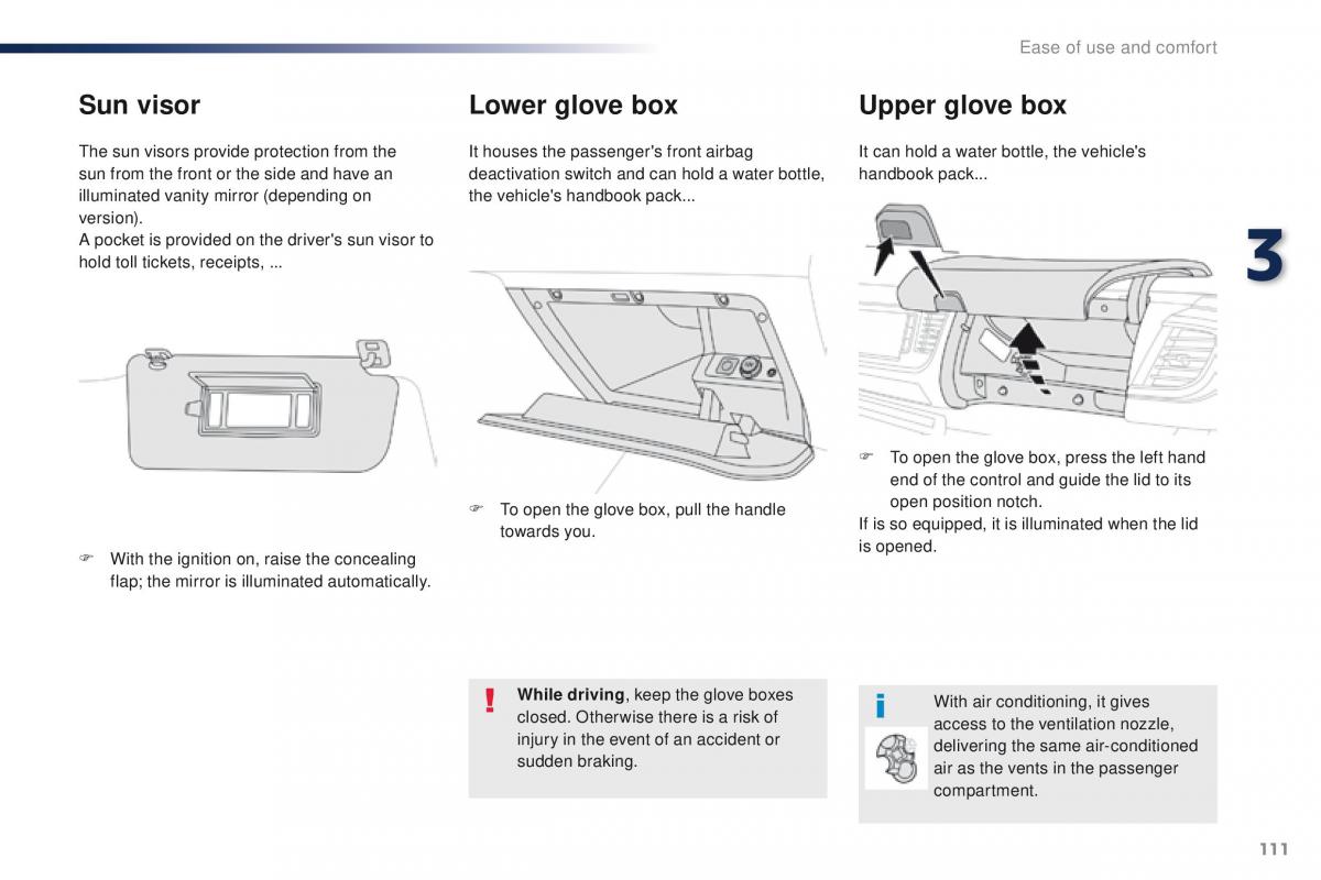 Peugeot Traveller owners manual / page 113