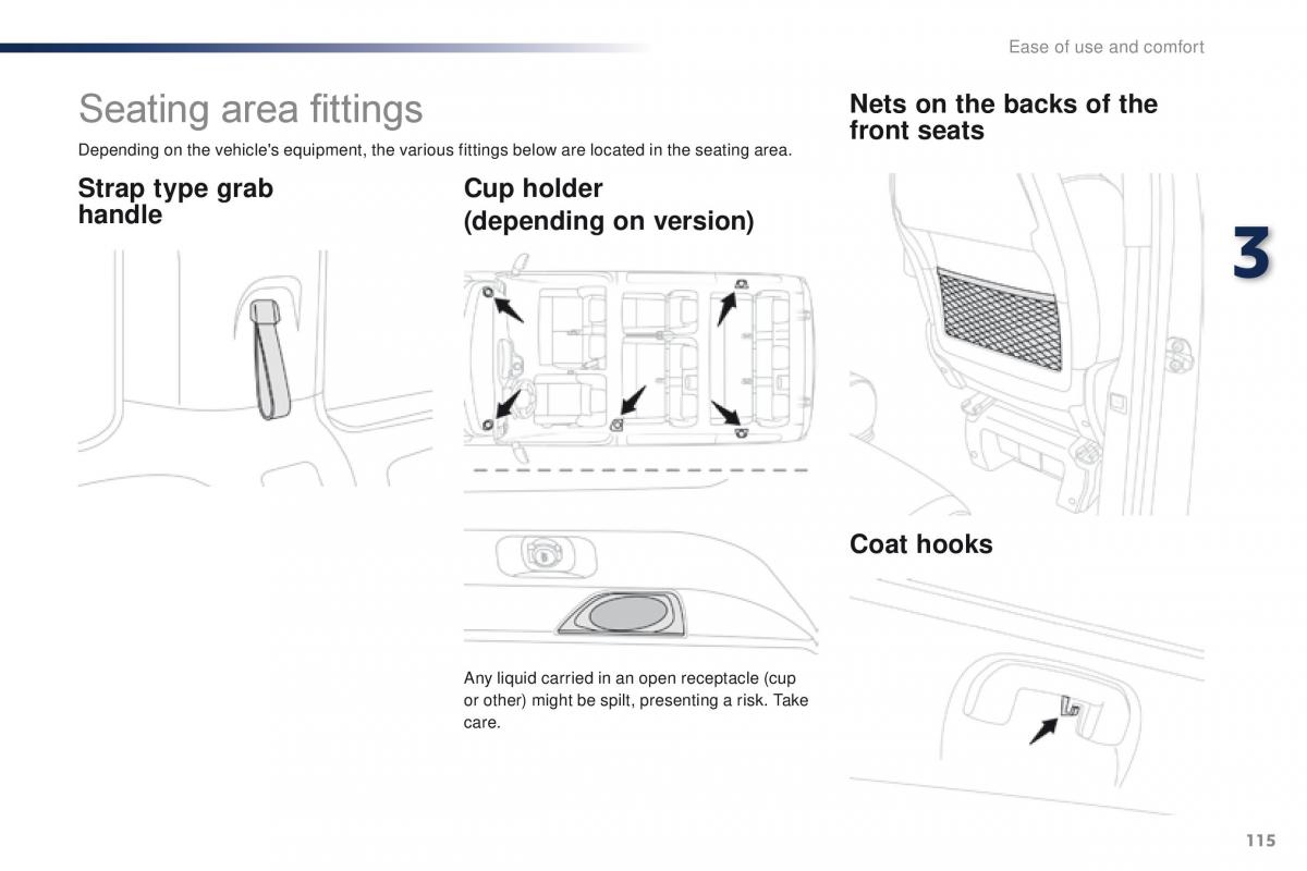 Peugeot Traveller owners manual / page 117