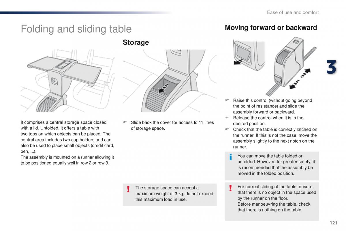 Peugeot Traveller owners manual / page 123