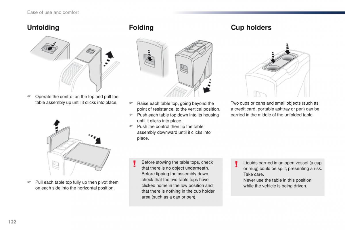 Peugeot Traveller owners manual / page 124