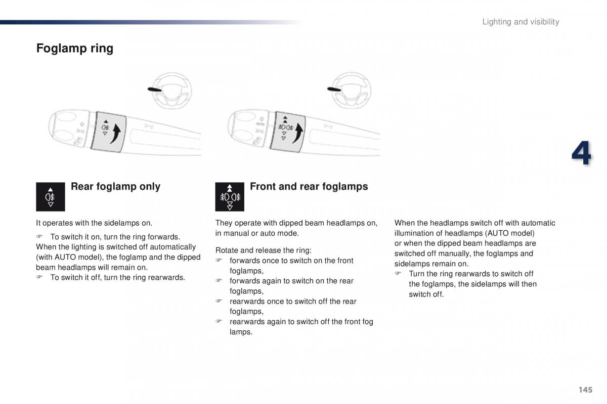 Peugeot Traveller owners manual / page 147