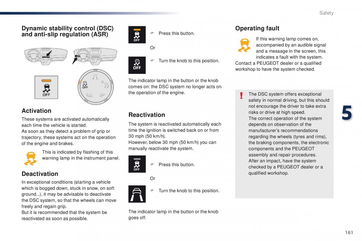 Peugeot Traveller owners manual / page 163