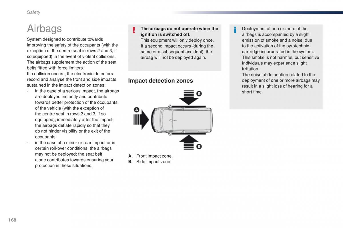 Peugeot Traveller owners manual / page 170