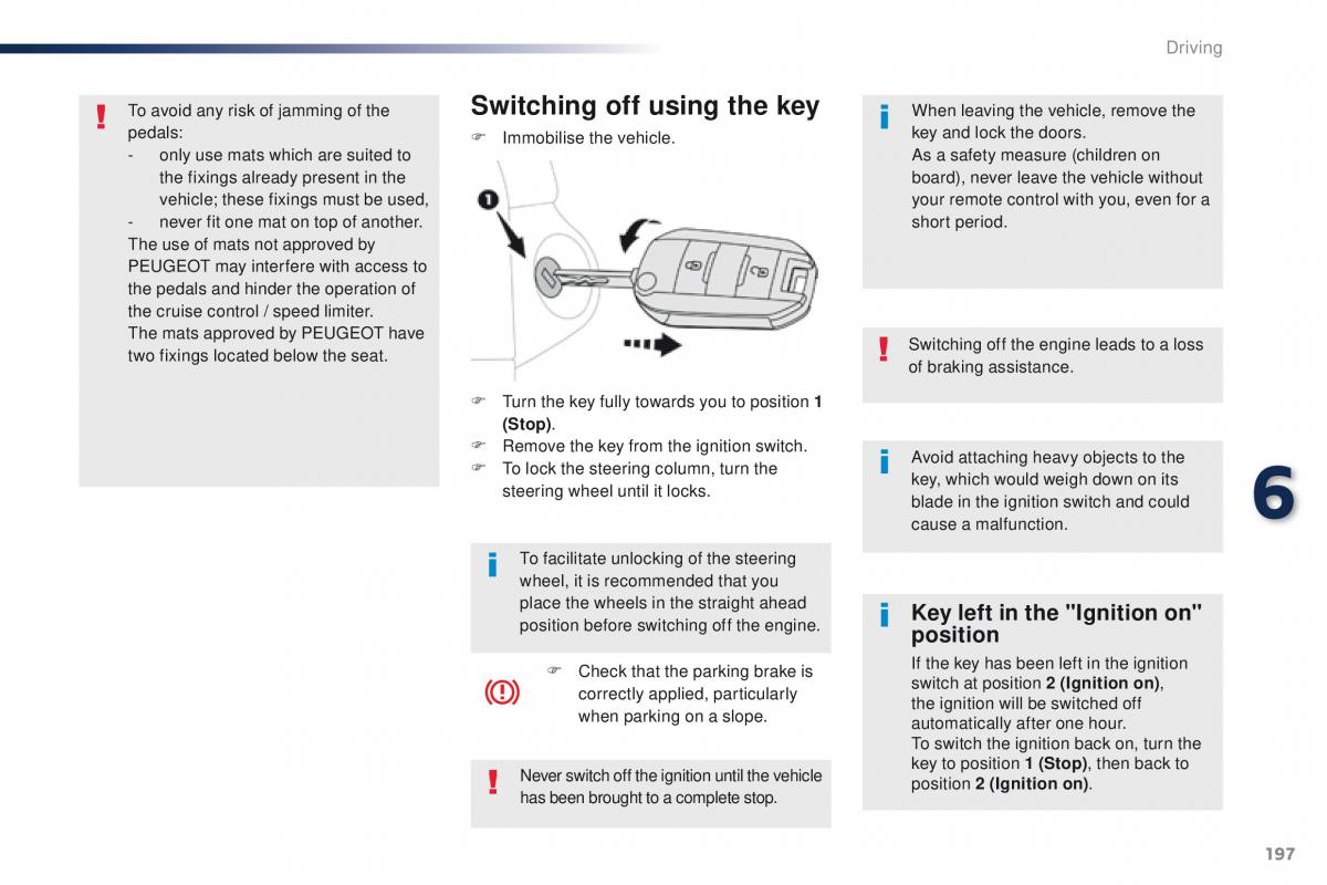 Peugeot Traveller owners manual / page 199