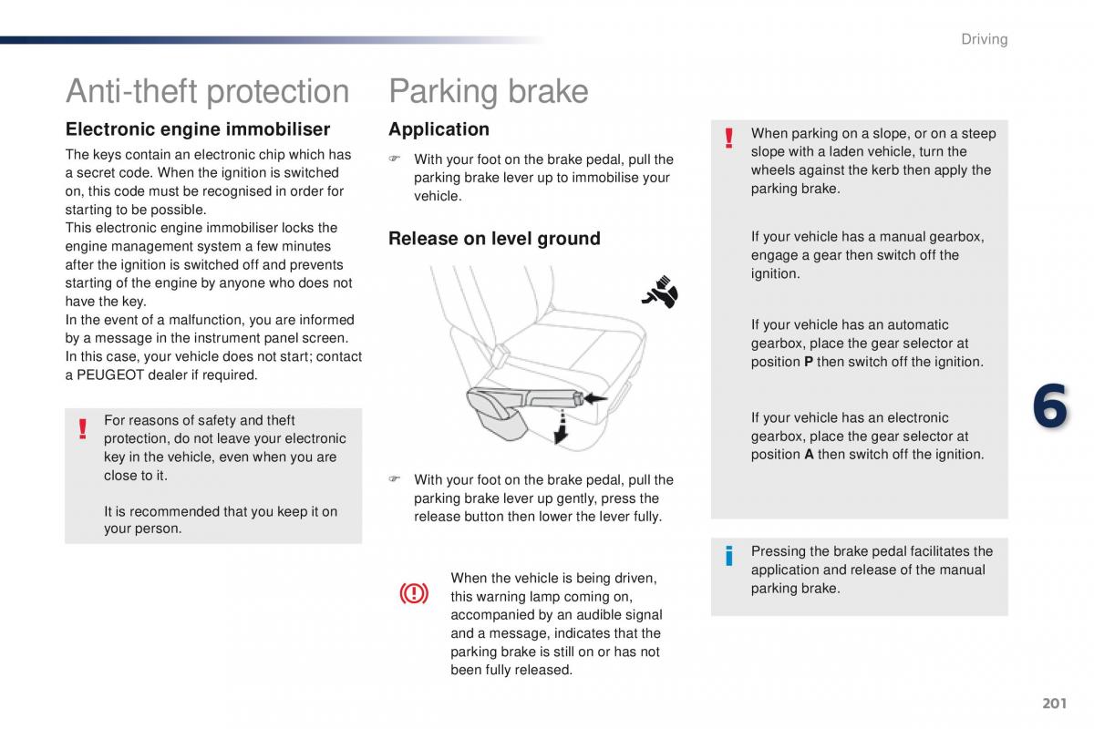 Peugeot Traveller owners manual / page 203