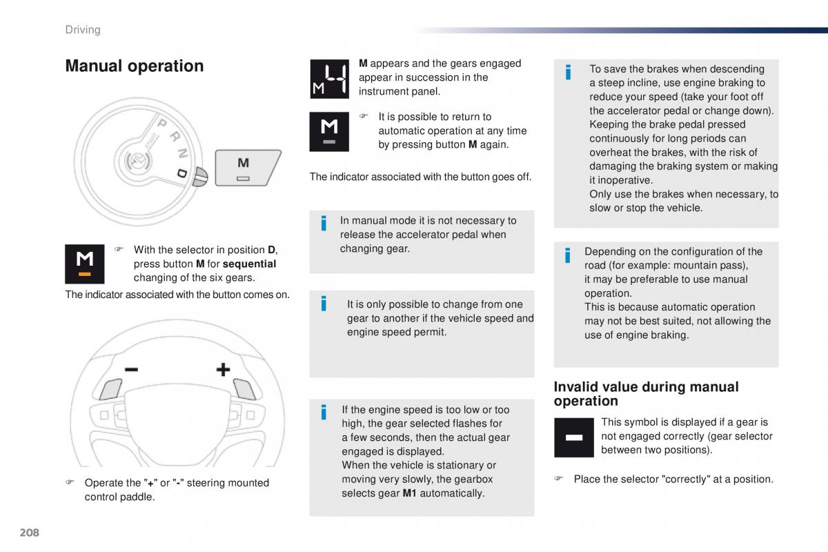 Peugeot Traveller owners manual / page 210