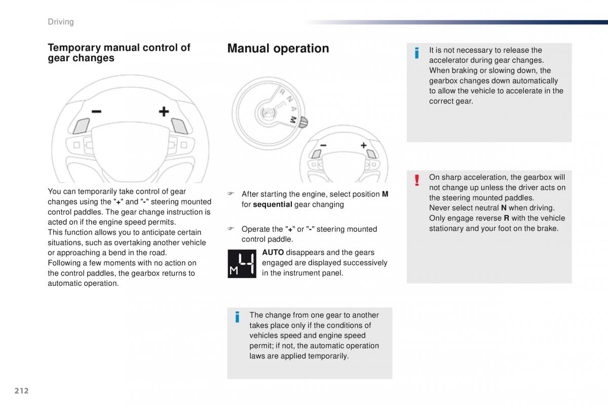 Peugeot Traveller owners manual / page 214