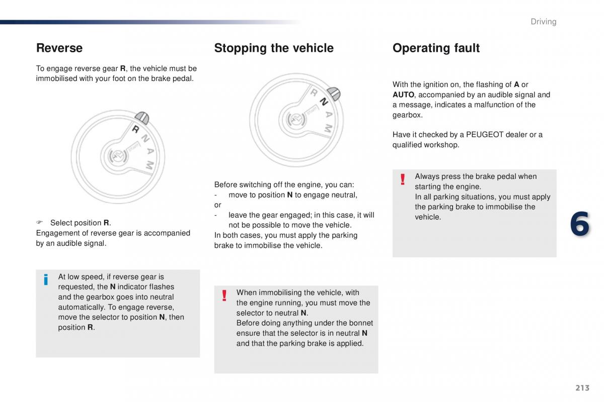 Peugeot Traveller owners manual / page 215