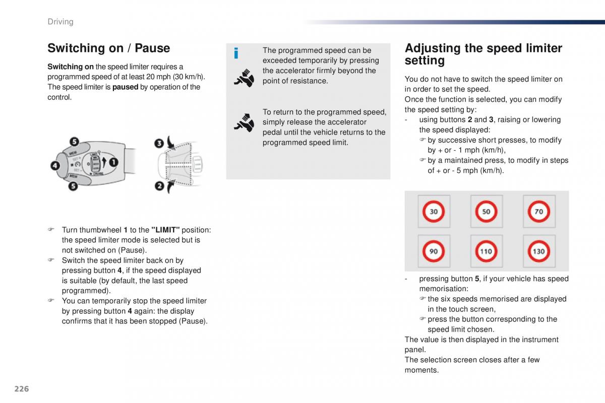 Peugeot Traveller owners manual / page 228