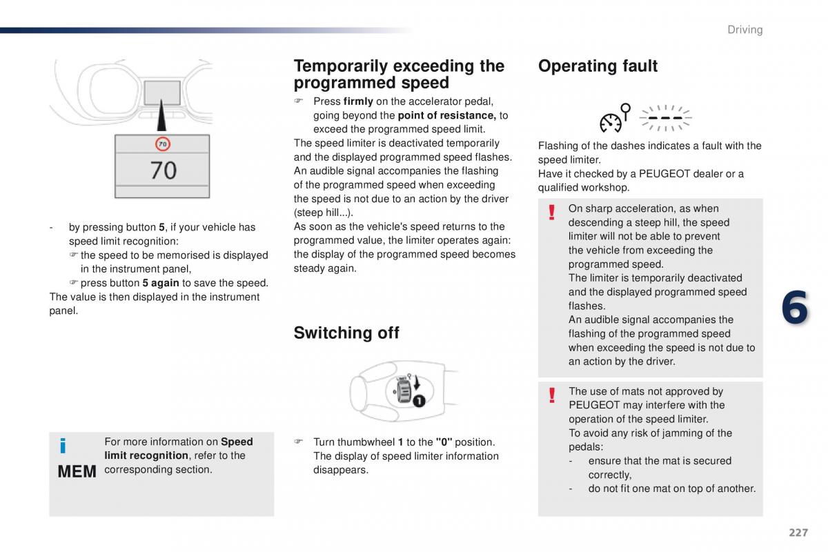 Peugeot Traveller owners manual / page 229