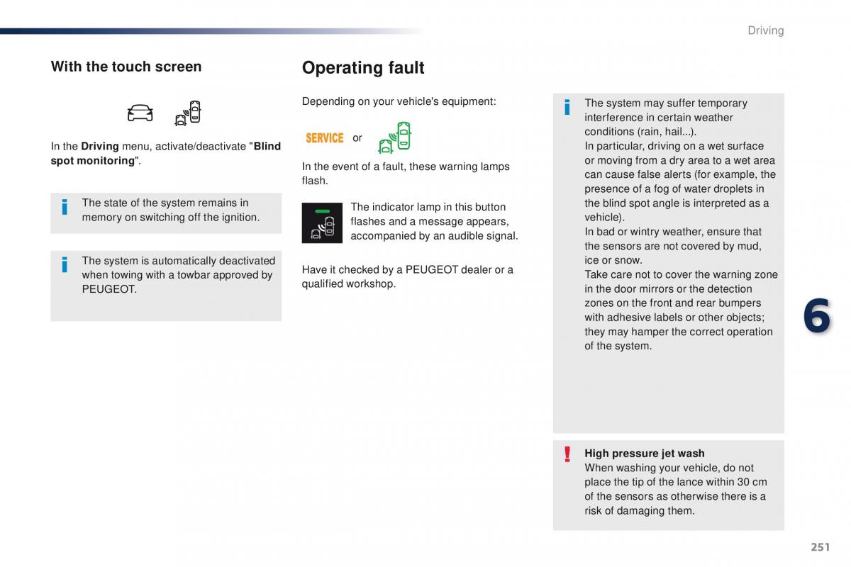 Peugeot Traveller owners manual / page 253