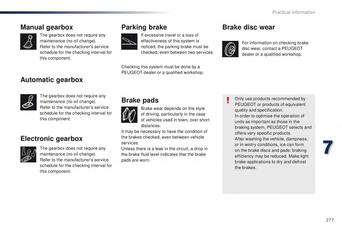 Peugeot Traveller owners manual / page 279