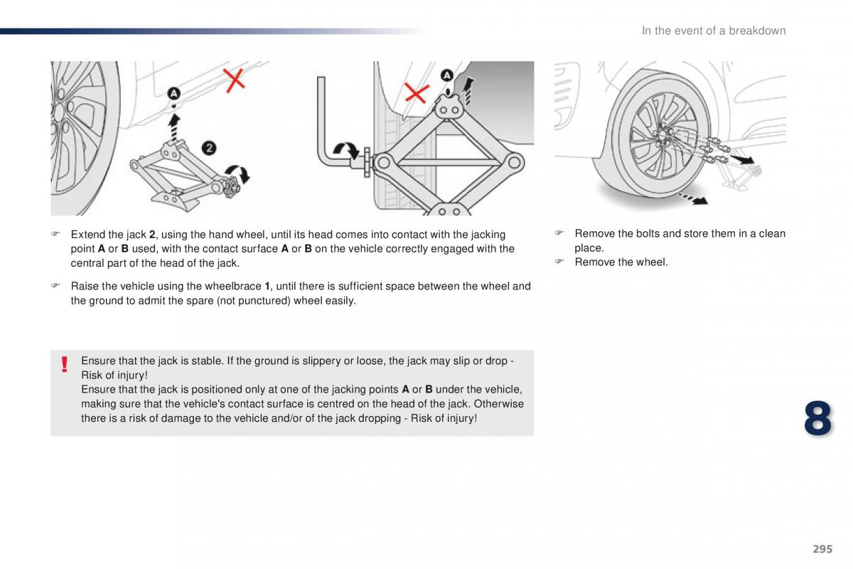 Peugeot Traveller owners manual / page 297