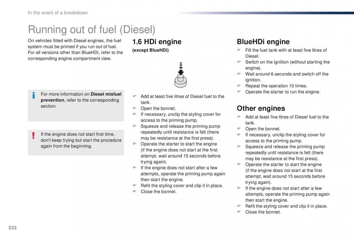 Peugeot Traveller owners manual / page 324