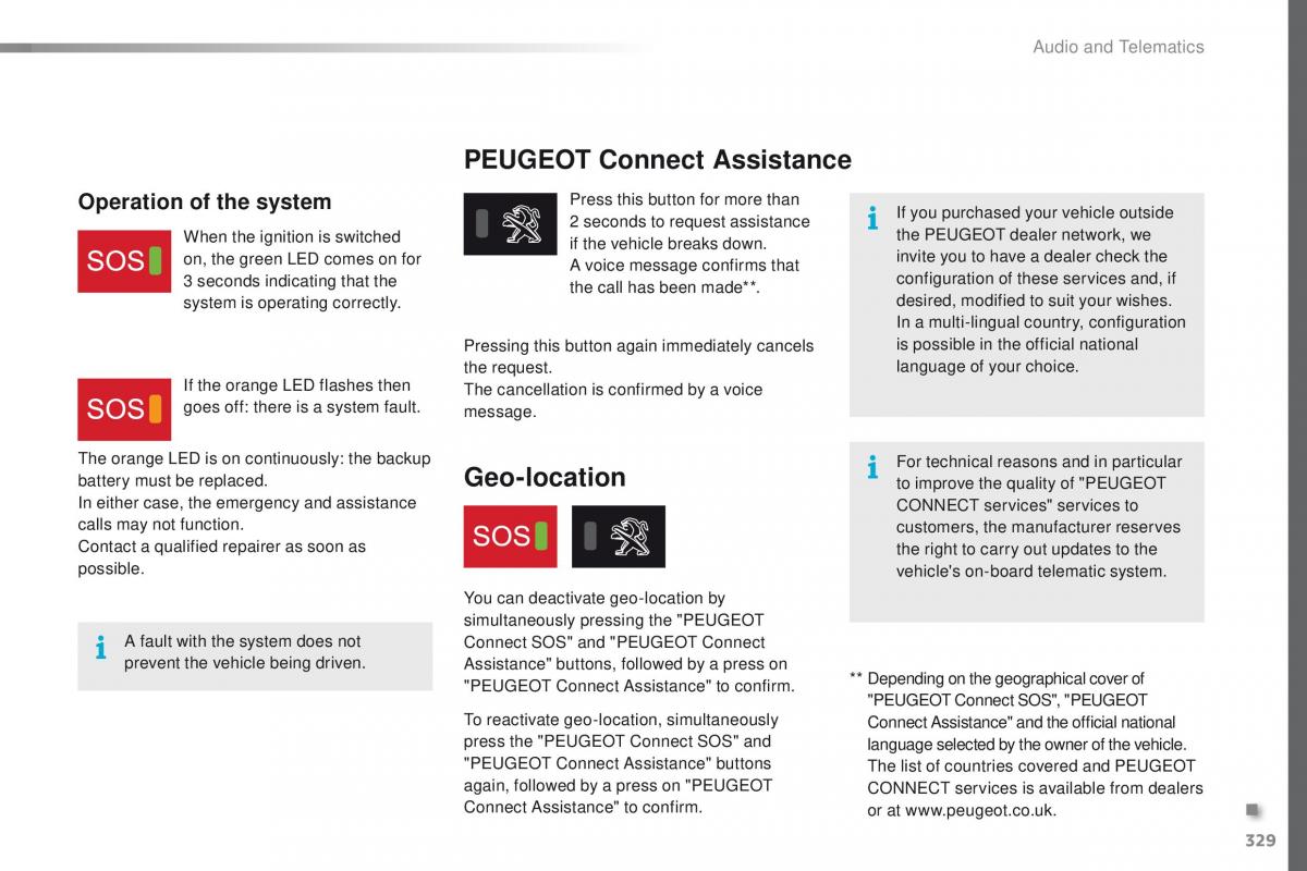 Peugeot Traveller owners manual / page 331