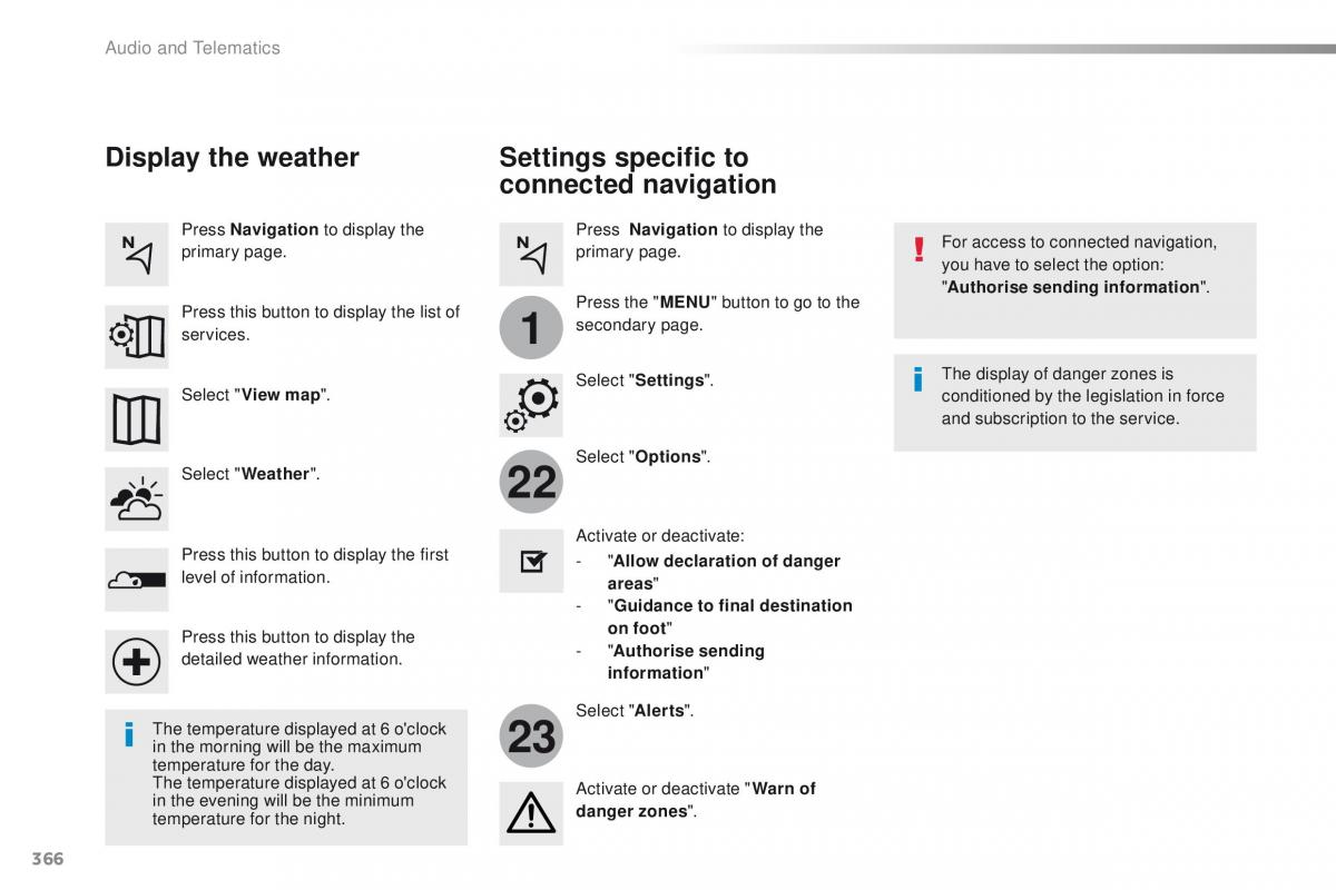 Peugeot Traveller owners manual / page 368