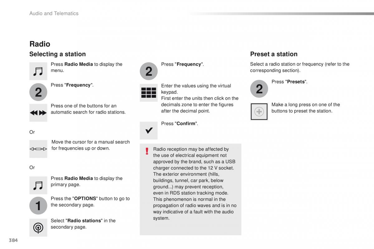 Peugeot Traveller owners manual / page 386