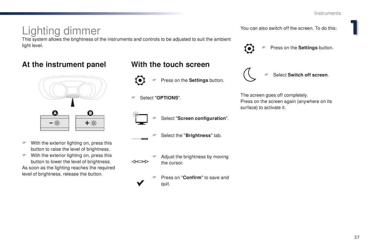 Peugeot Traveller owners manual / page 39