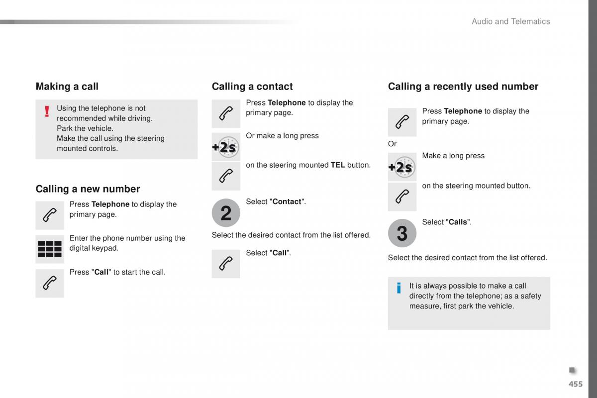 Peugeot Traveller owners manual / page 457