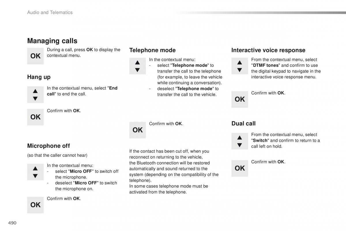 Peugeot Traveller owners manual / page 492