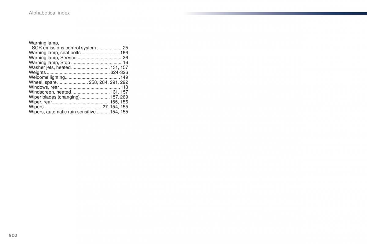 Peugeot Traveller owners manual / page 504