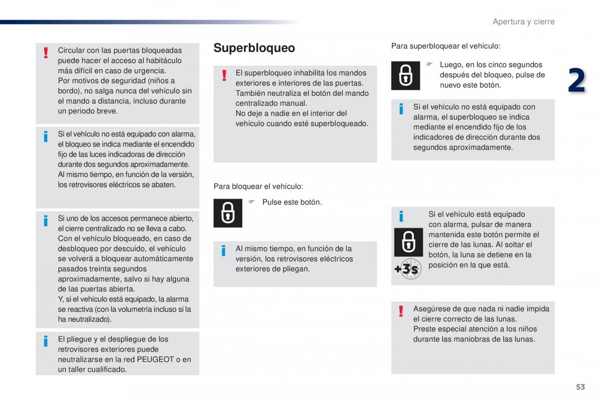 Peugeot Traveller manual del propietario / page 55