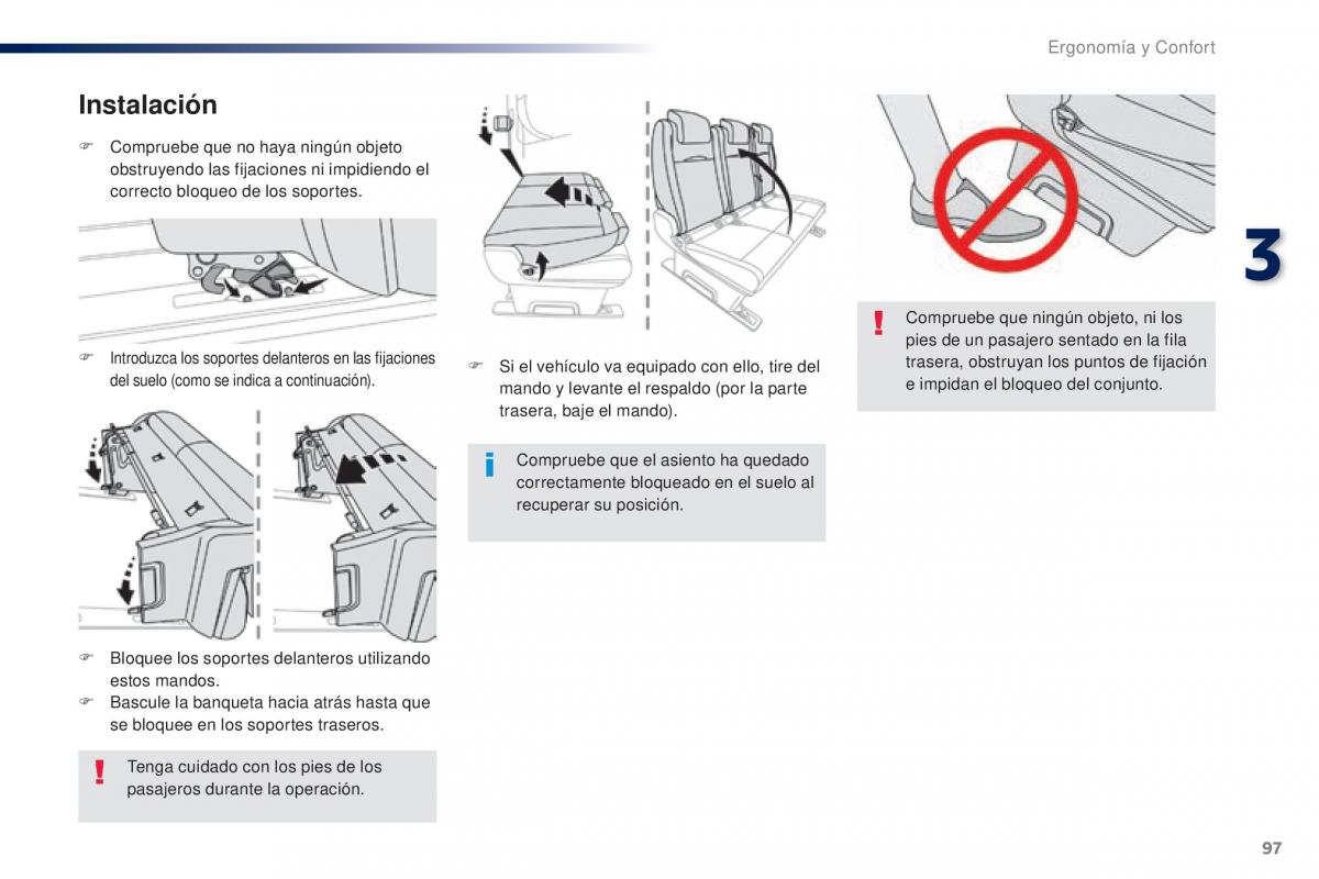 Peugeot Traveller manual del propietario / page 99