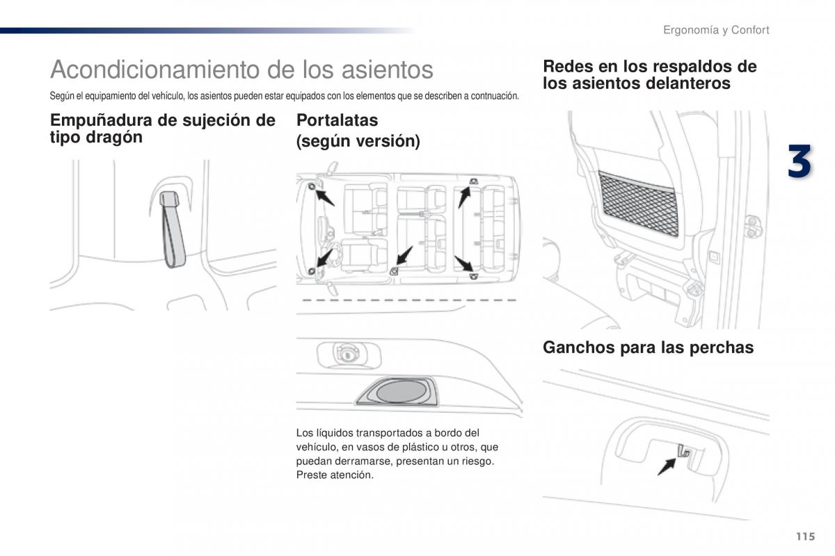 Peugeot Traveller manual del propietario / page 117