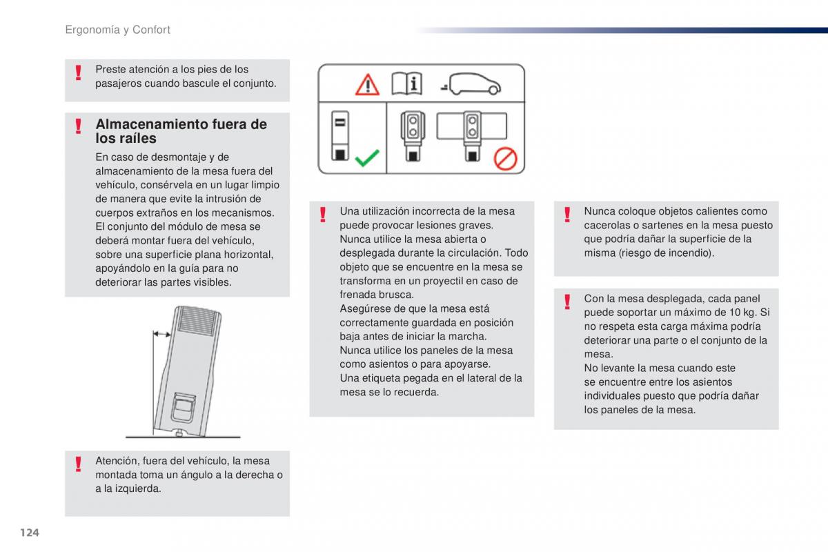 Peugeot Traveller manual del propietario / page 126