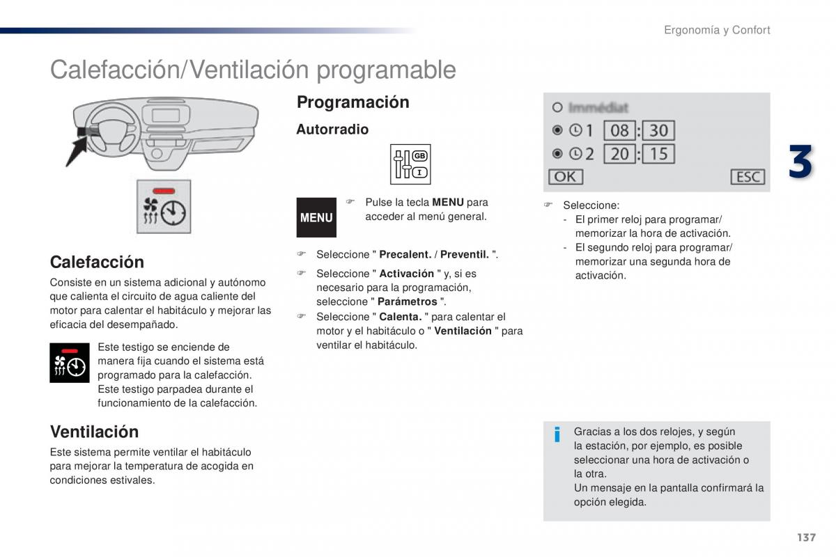 Peugeot Traveller manual del propietario / page 139