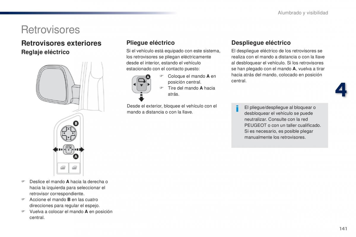 Peugeot Traveller manual del propietario / page 143