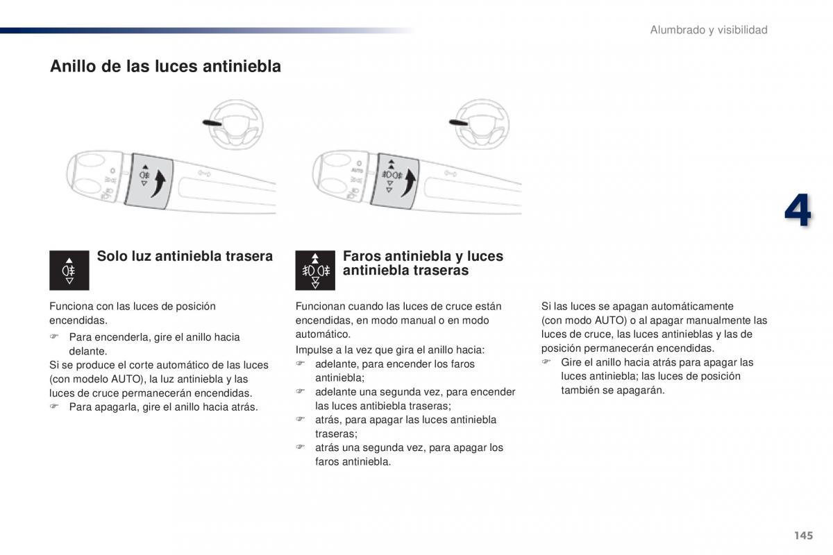 Peugeot Traveller manual del propietario / page 147