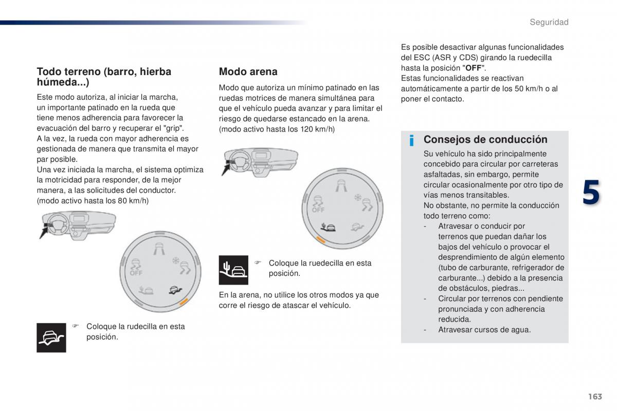 Peugeot Traveller manual del propietario / page 165