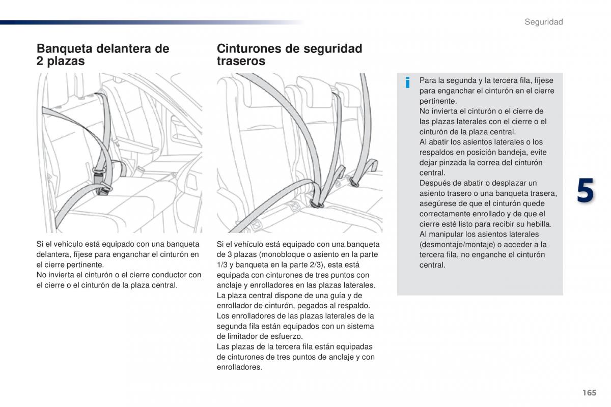 Peugeot Traveller manual del propietario / page 167