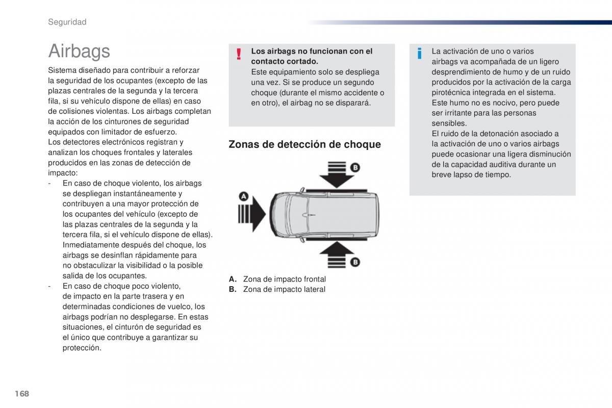 Peugeot Traveller manual del propietario / page 170