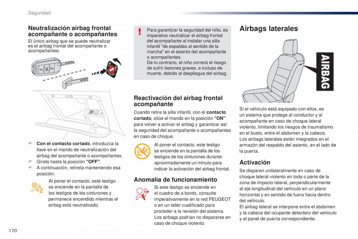 Peugeot Traveller manual del propietario / page 172