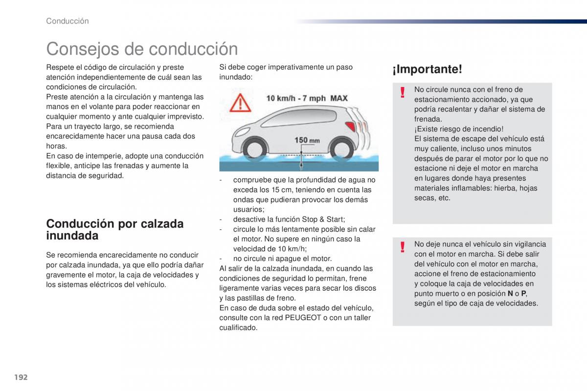 Peugeot Traveller manual del propietario / page 194