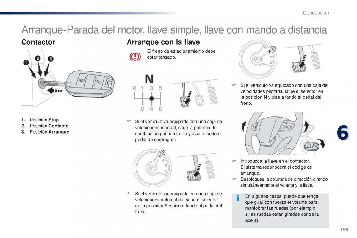 Peugeot Traveller manual del propietario / page 197