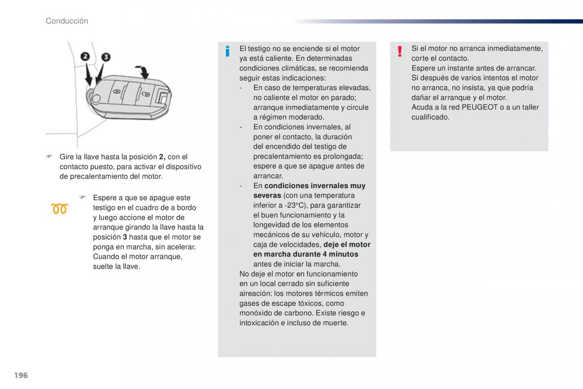 Peugeot Traveller manual del propietario / page 198