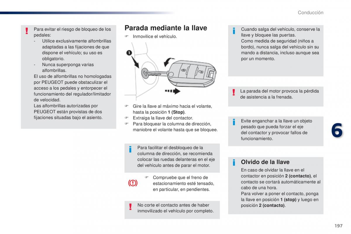 Peugeot Traveller manual del propietario / page 199