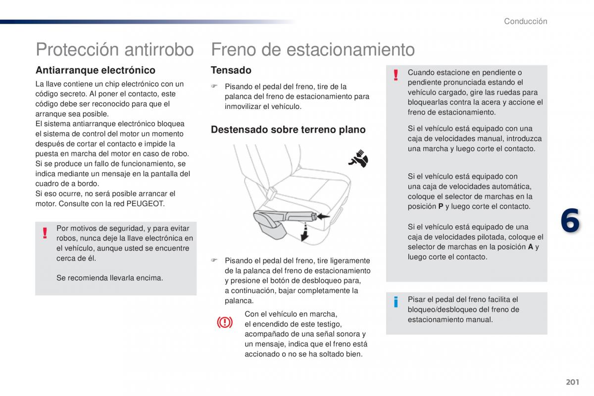 Peugeot Traveller manual del propietario / page 203