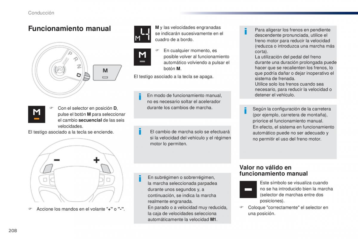 Peugeot Traveller manual del propietario / page 210