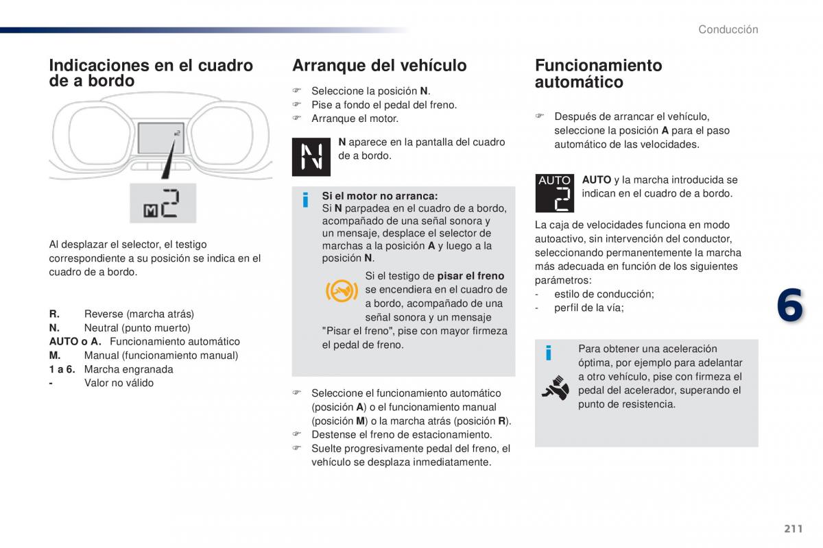 Peugeot Traveller manual del propietario / page 213