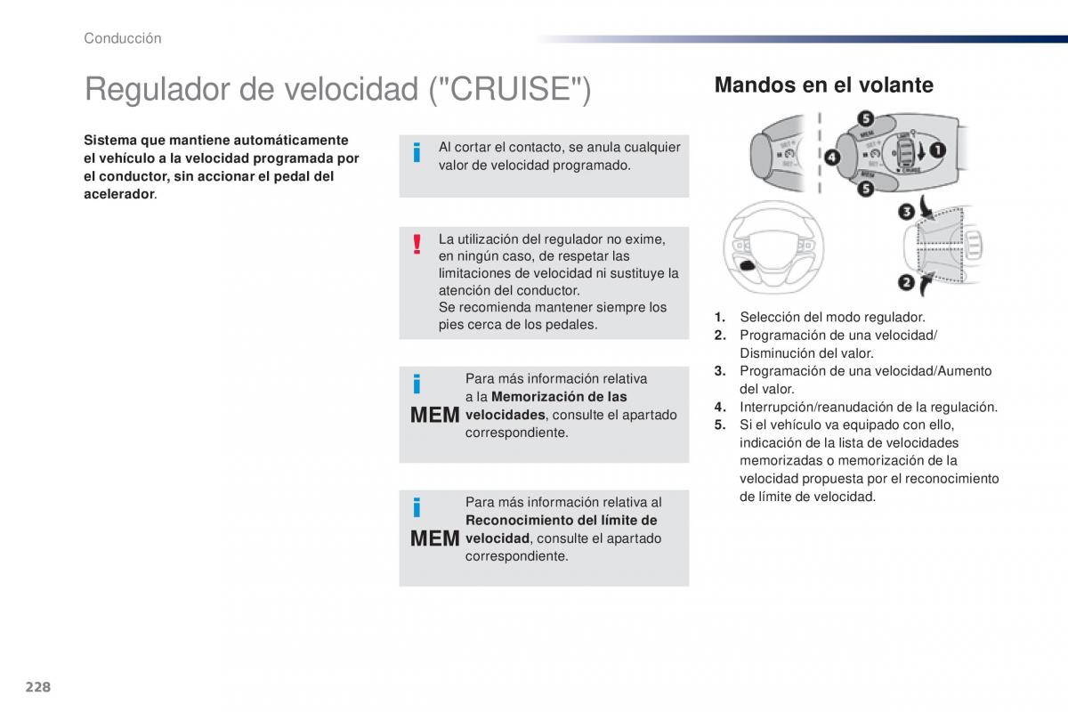 Peugeot Traveller manual del propietario / page 230