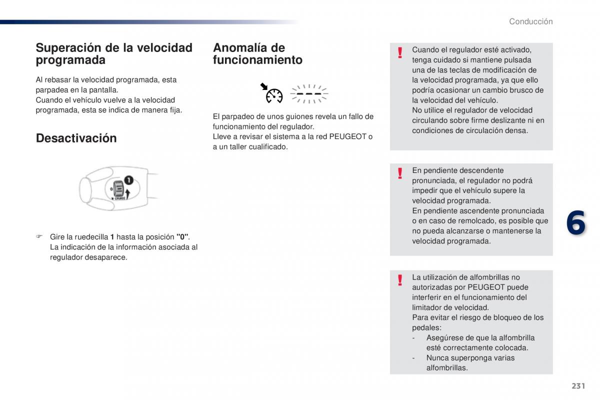 Peugeot Traveller manual del propietario / page 233