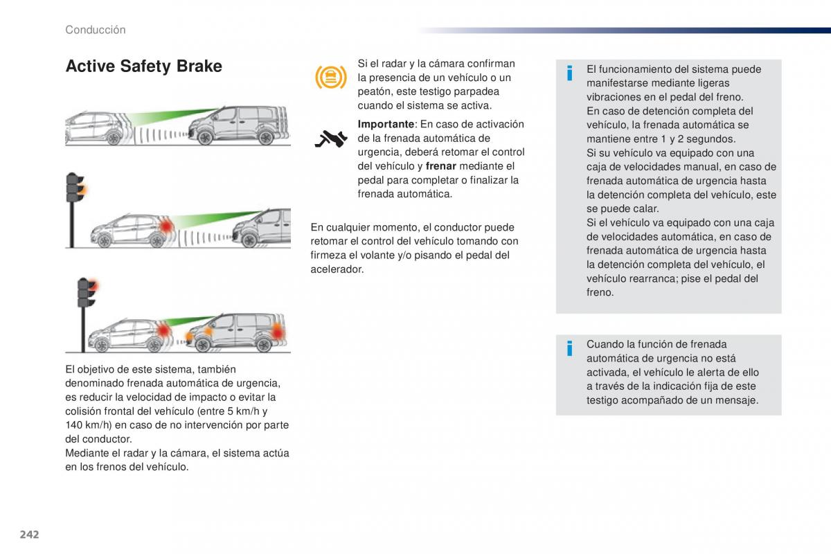 Peugeot Traveller manual del propietario / page 244