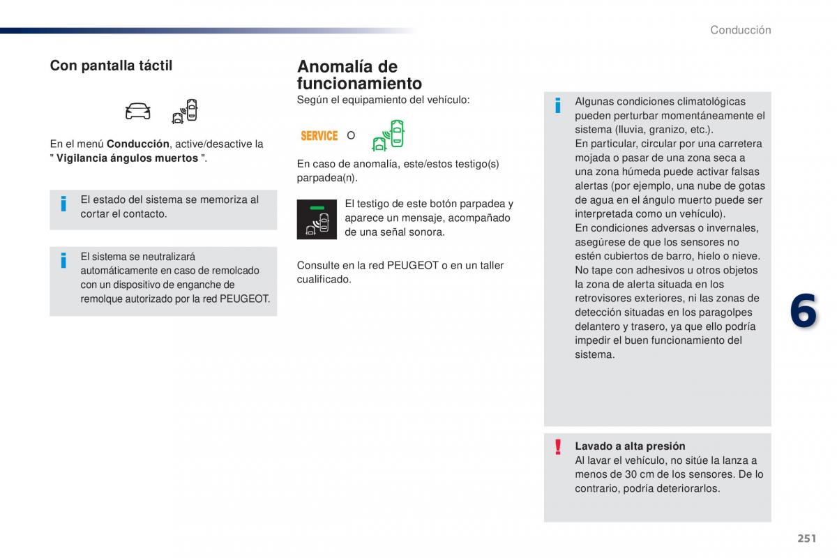 Peugeot Traveller manual del propietario / page 253